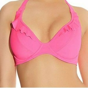 NWT Freya pink convertible  bikini top
